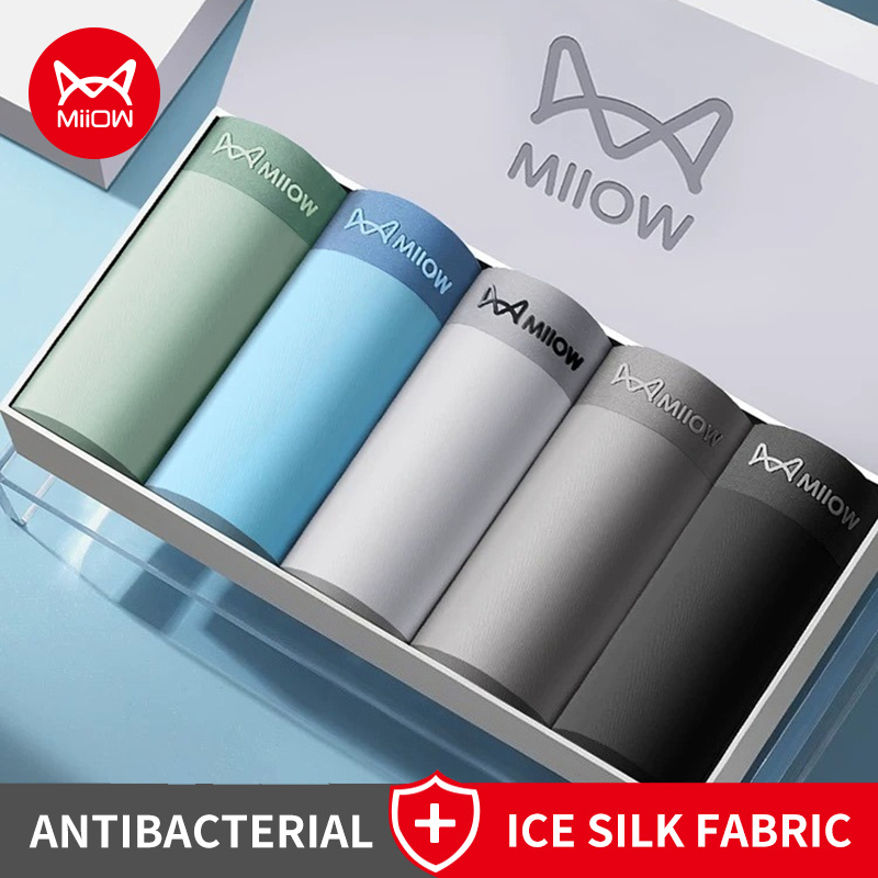 MiiOW, 6 uds., ropa interior d - Boxer Shorts Modal reseña y precio